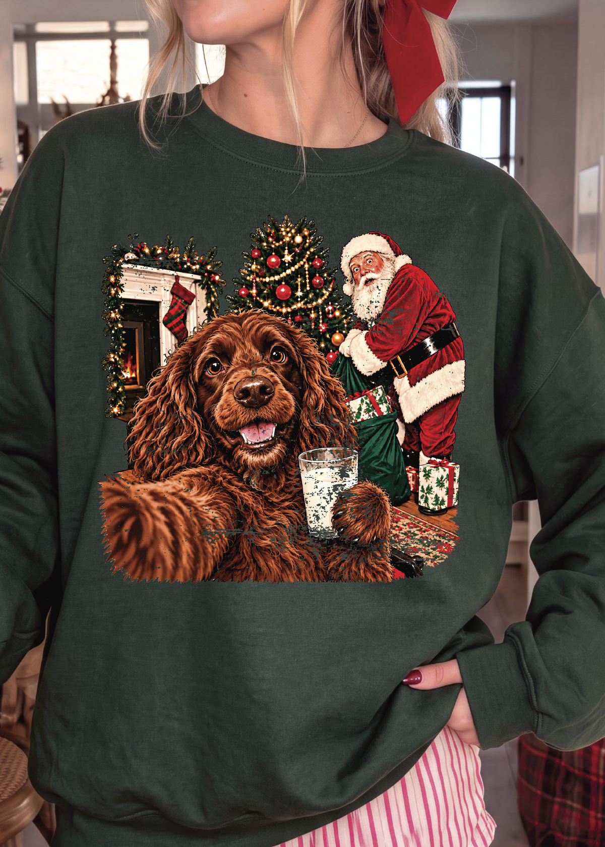 Santa, I can Explain Custom Sweatshirt