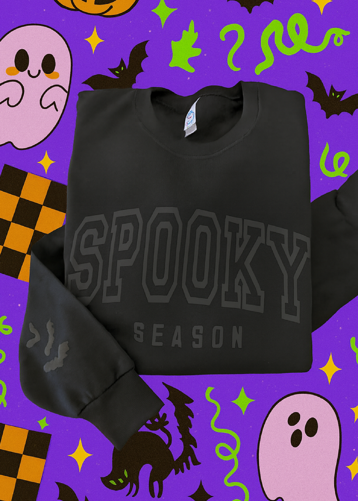 Spooky Season Puff Sweatshirt