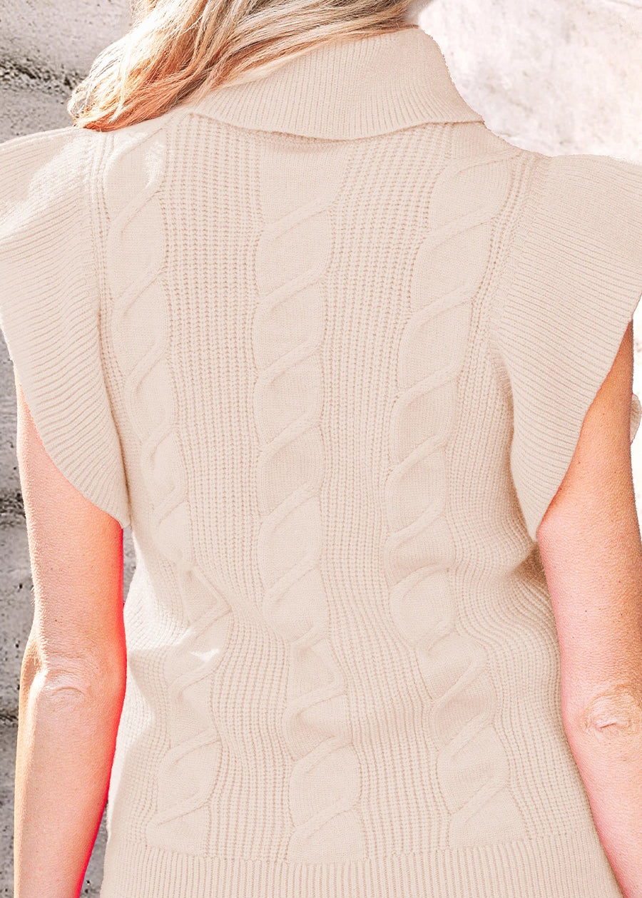 Cozy Charm Cable Knit Sweater