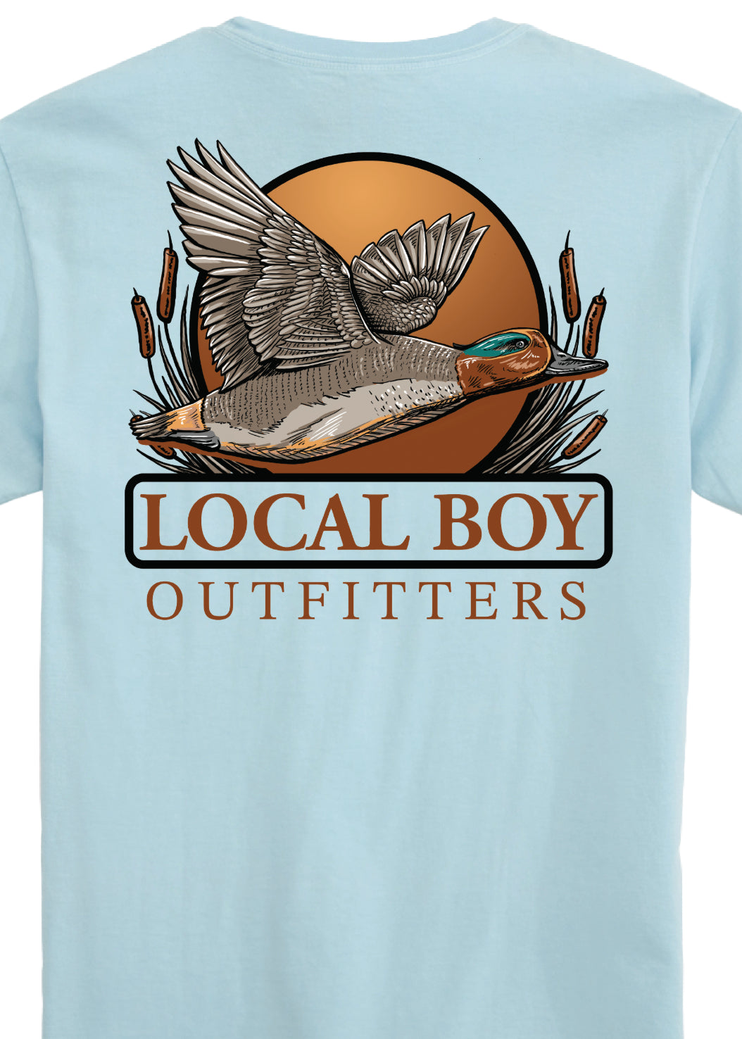 Teal Tails Youth Tee