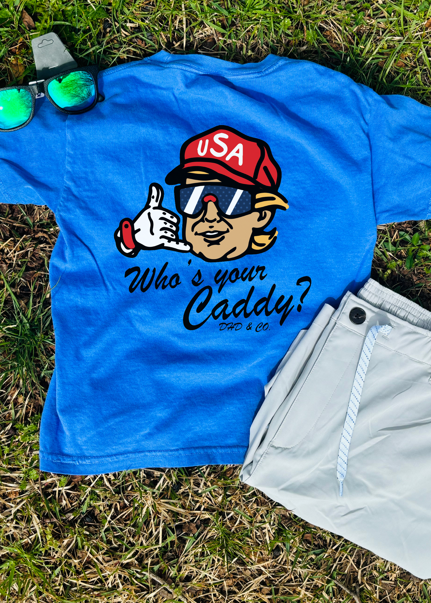 Who's Your Caddy Golf Comfort Color Tee