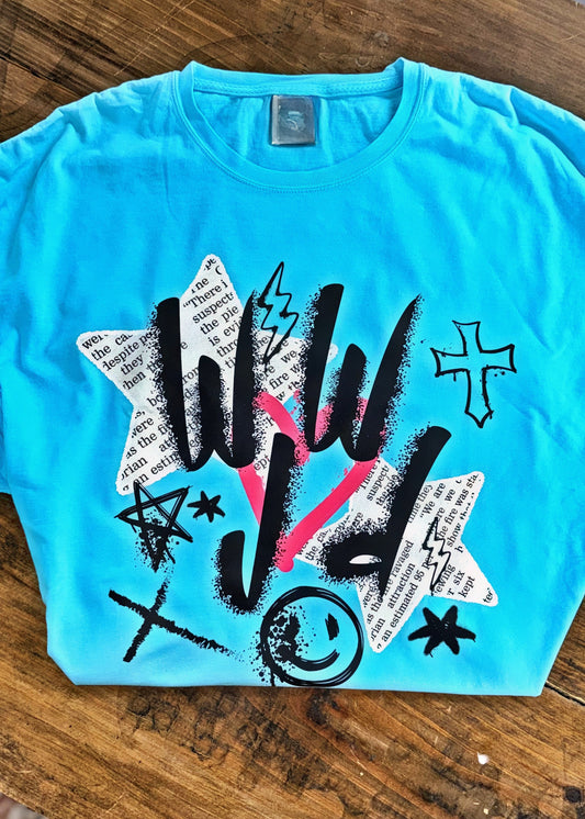 Saved, Not Silent WWJD Tee