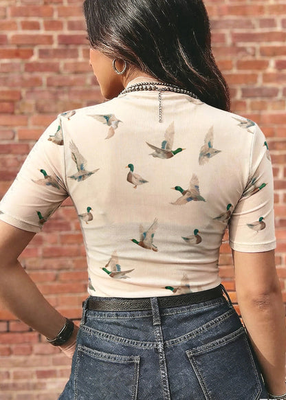 Mallard Muse Mesh Top