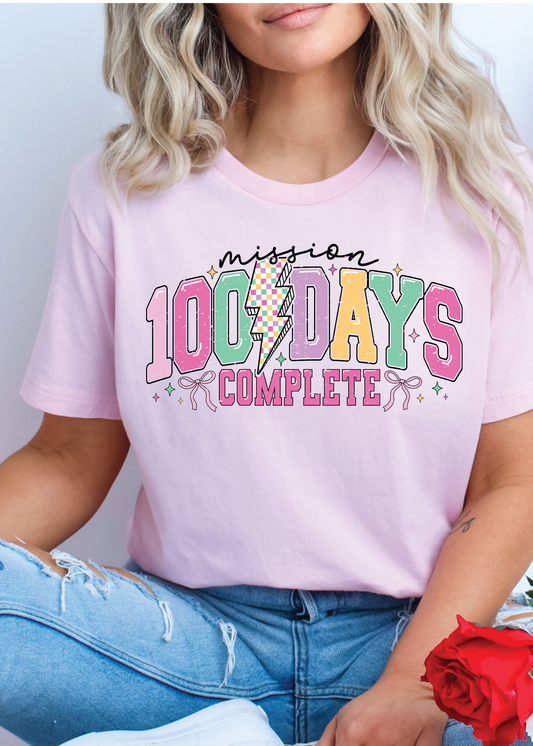 100 Days Complete Graphic Tee