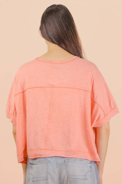 Oversized Comfy Crop