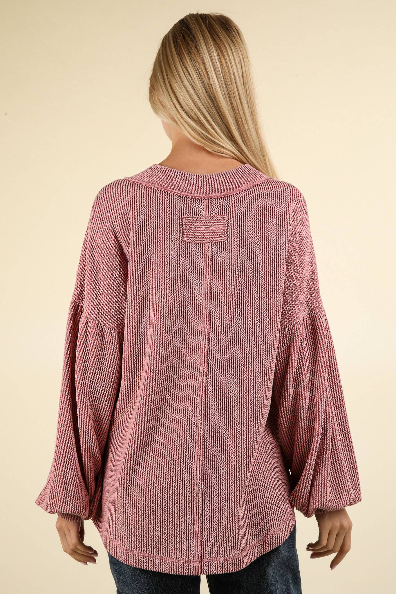 Otto V-Neck Knit Top