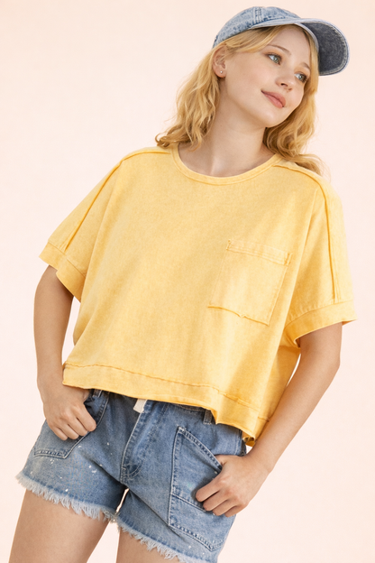 Oversized Comfy Crop