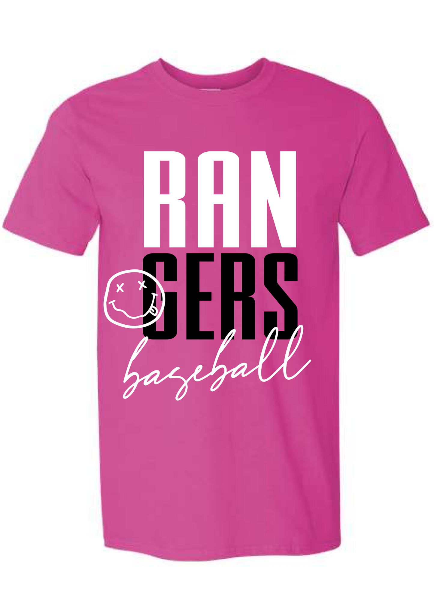 Rangers Smiley Graphic Tee