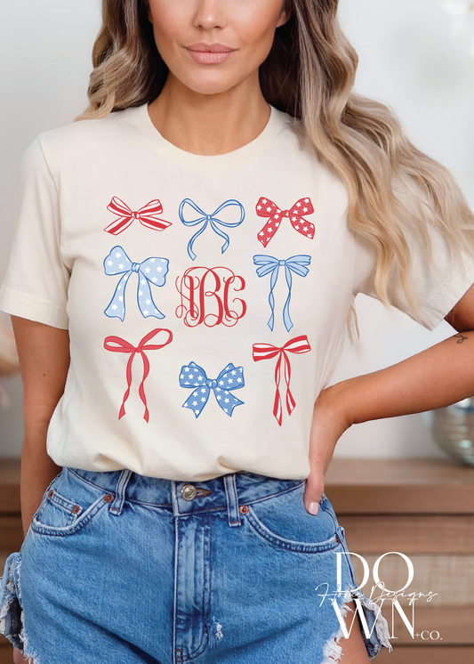 Coquettes Monogram Tee