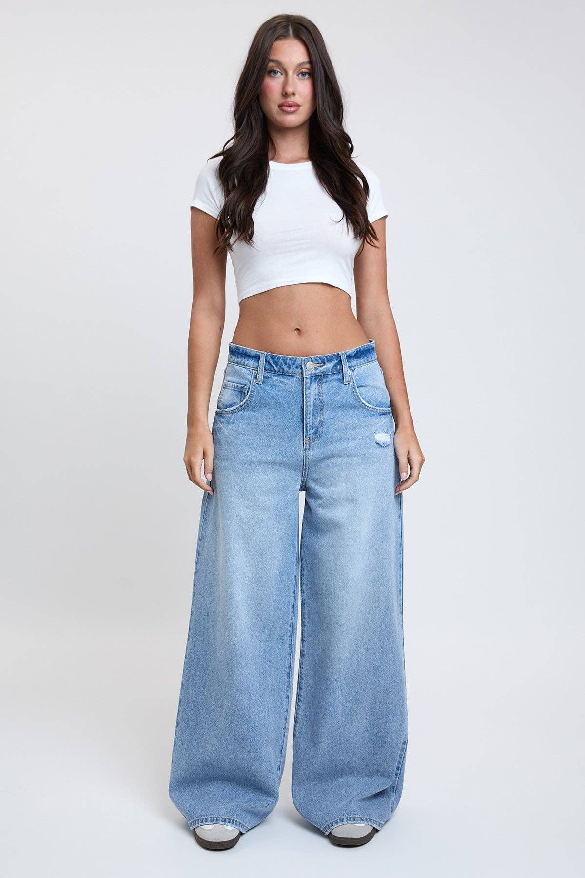 Billie Relaxed Rise Baggy Wide Leg Jean