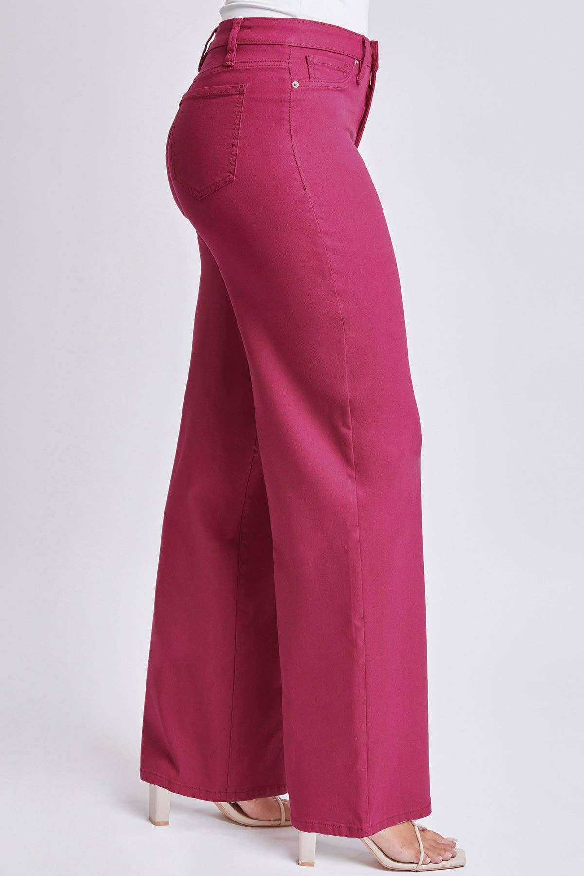Hyperstretch High Rise Wide Leg