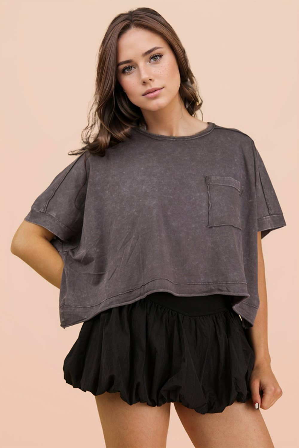 Oversized Comfy Crop