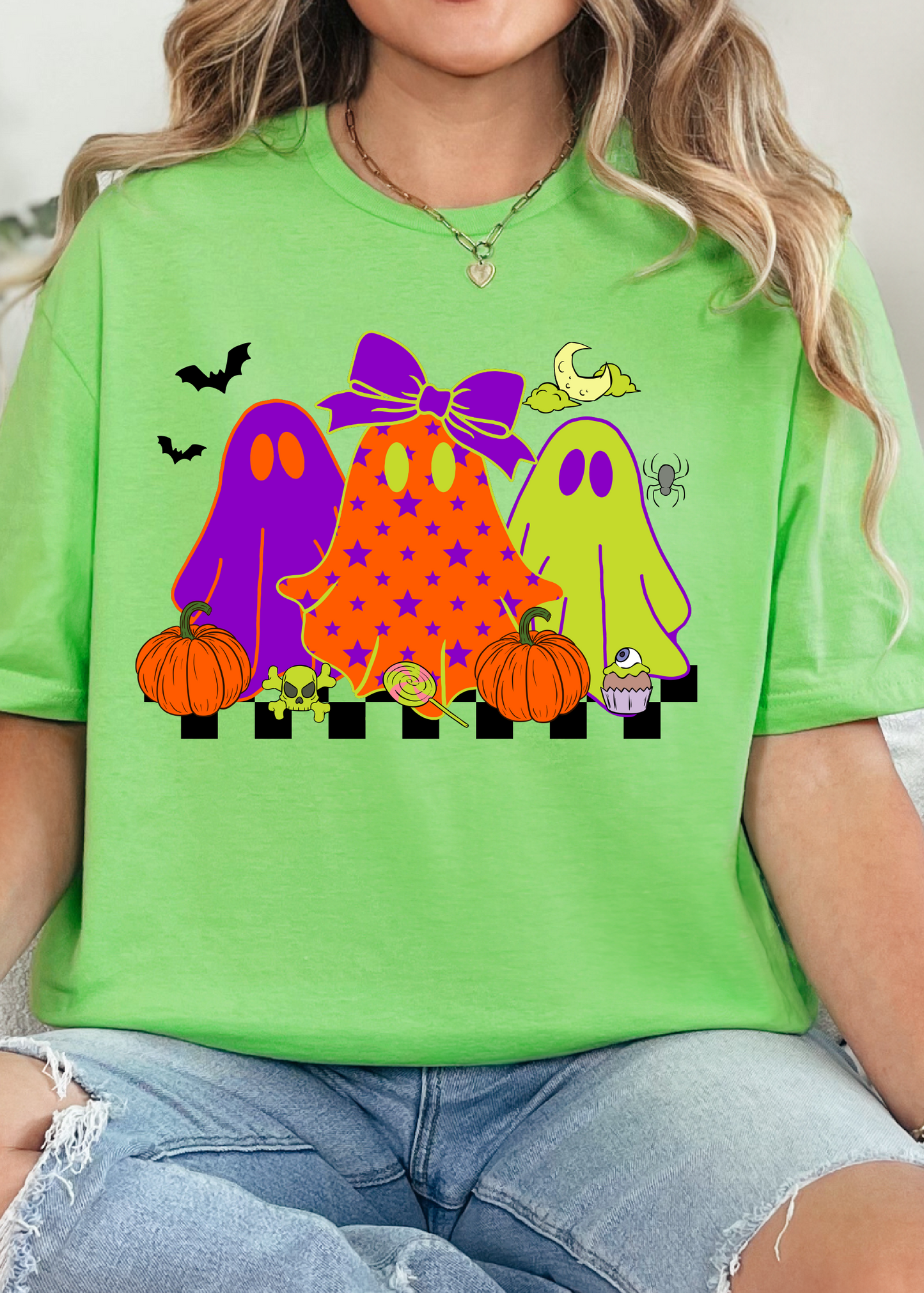 Bright Ghost Graphic Tee