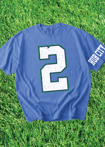 OVERSIZED NUMBER COMFORT COLOR TEE