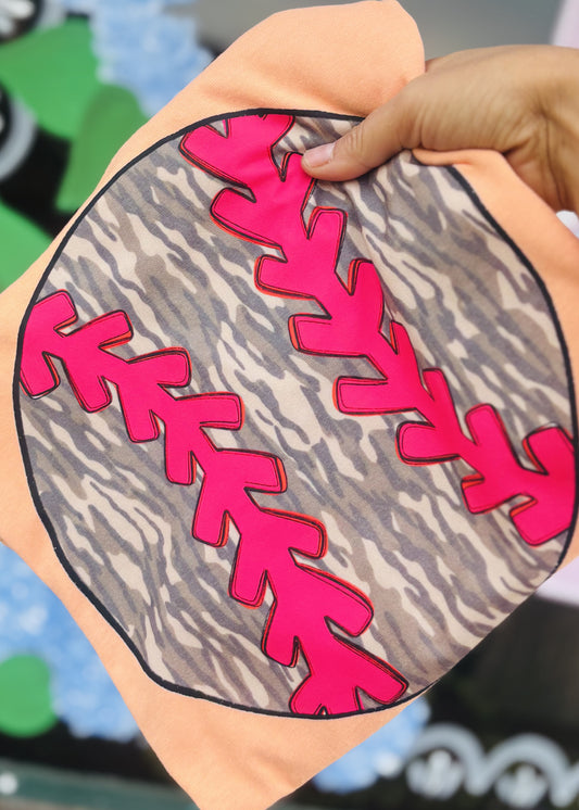 Camo Ball Graphic Tee