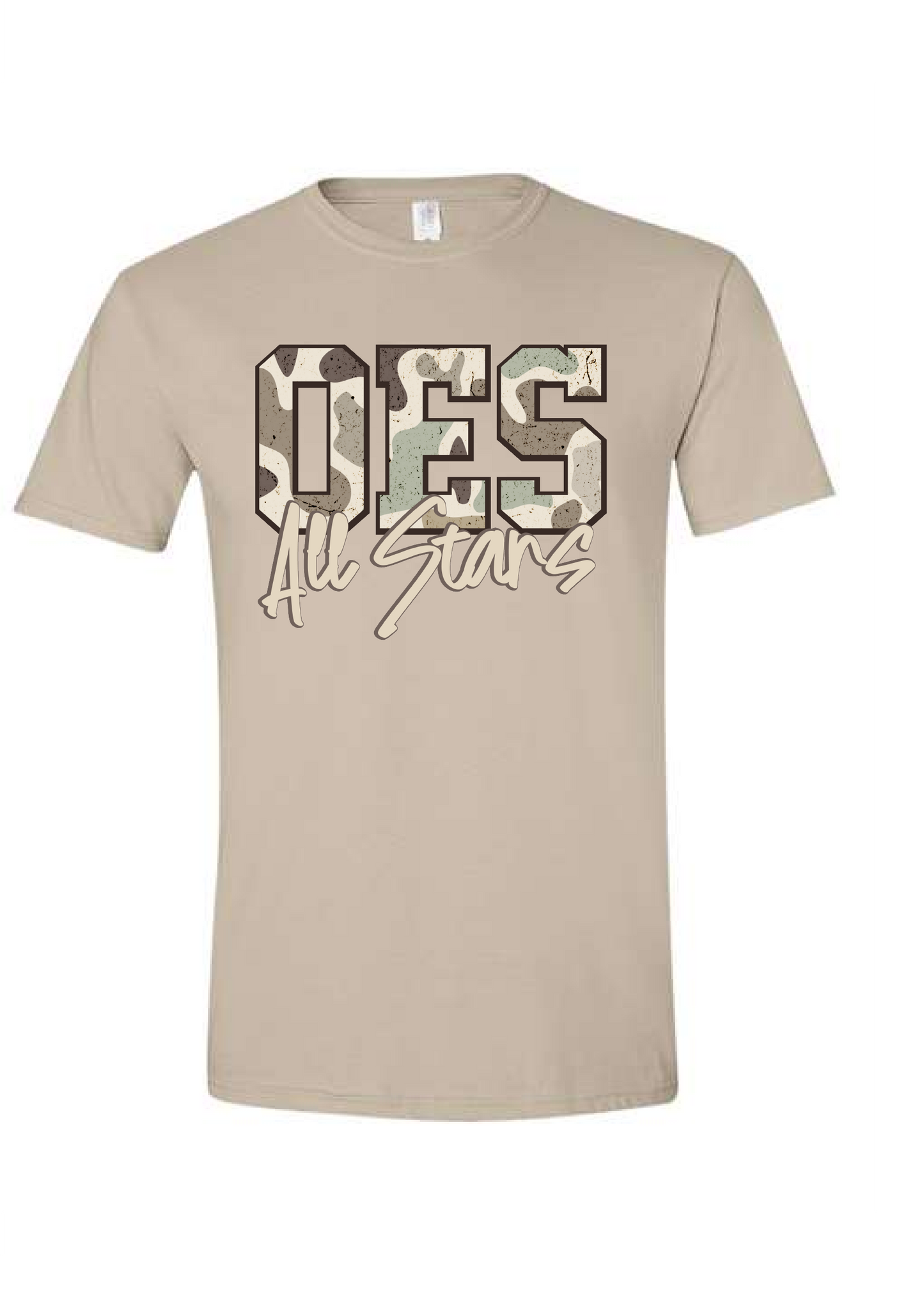 Oakland OES Camo Allstars Tee