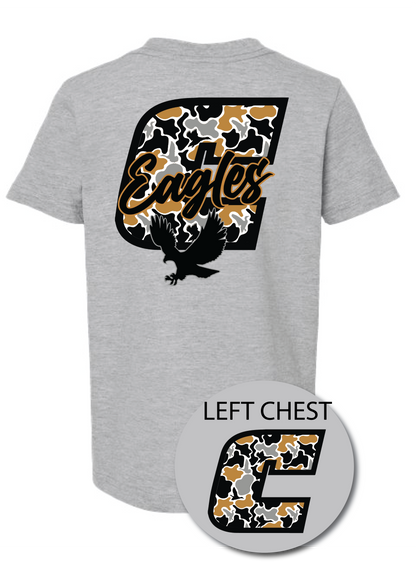 Chesnee C Black + Gold YOUTH tee