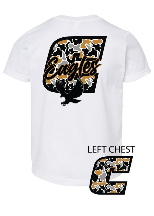 Chesnee C Black + Gold ADULT tee