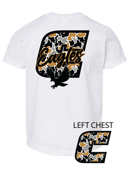 Chesnee C Black + Gold YOUTH tee