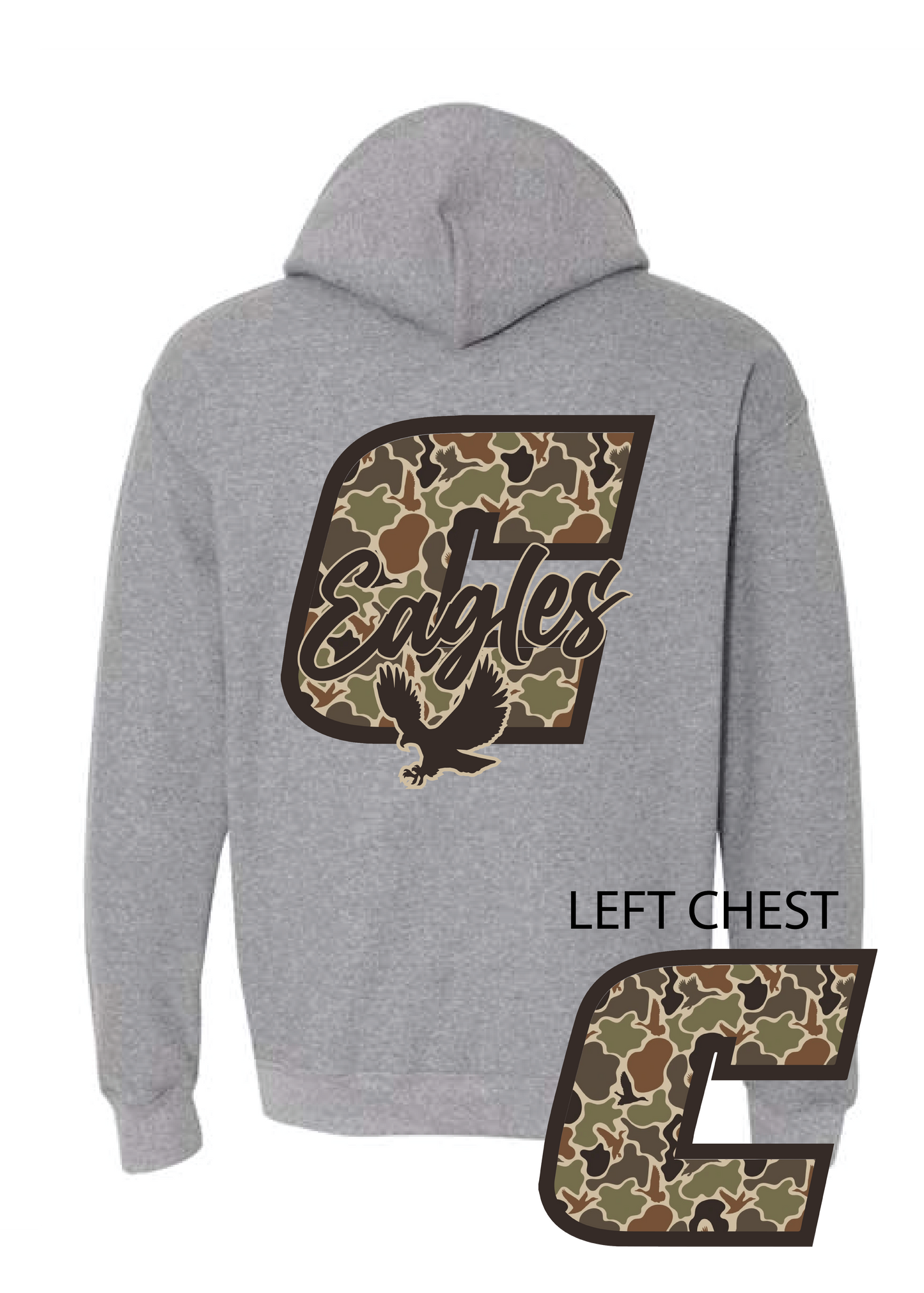 Chesnee C Duck Camo Hoodie