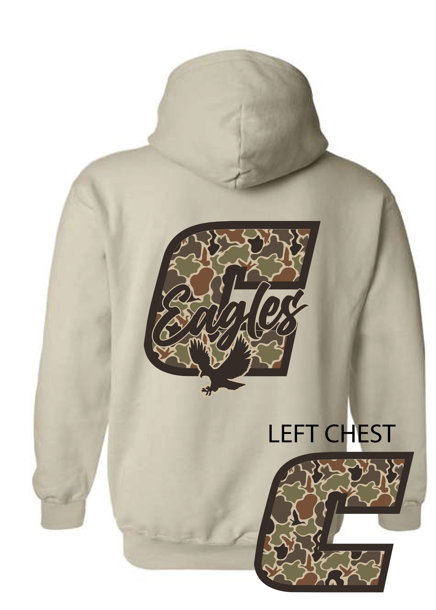 Chesnee C Duck Camo Hoodie