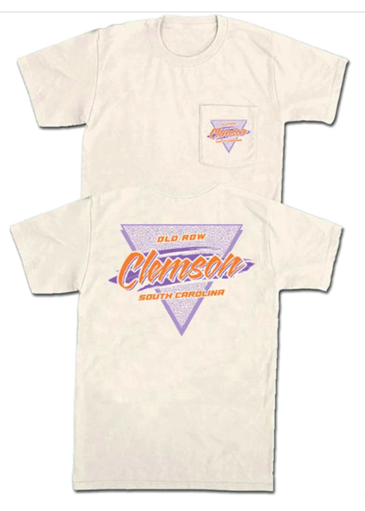 Clemson Retro Triangle 2.0 Pocket Tee