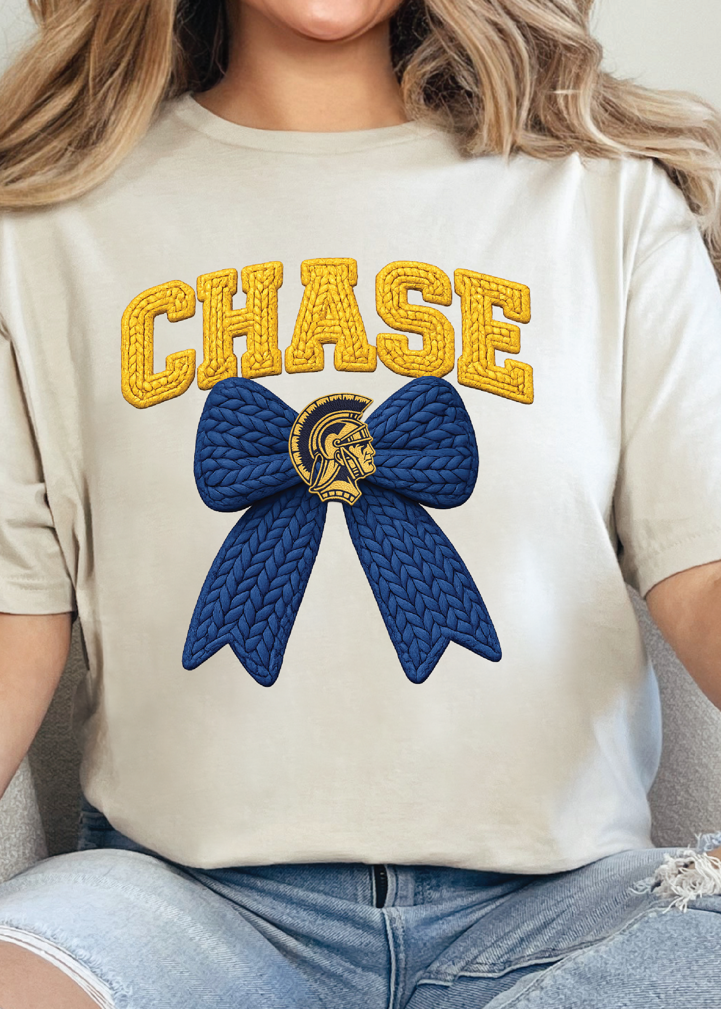 FAUX YARN CUSTOM TEAM TEE