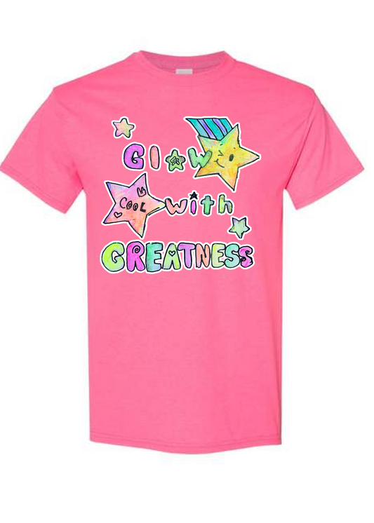 Oakland 2025 Student Artwork Neon Tee