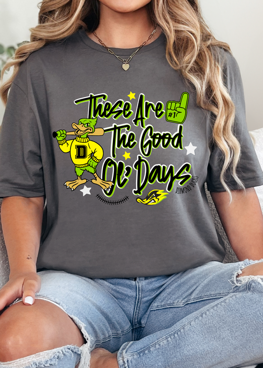 Custom Good Ol' Days Sports Tee