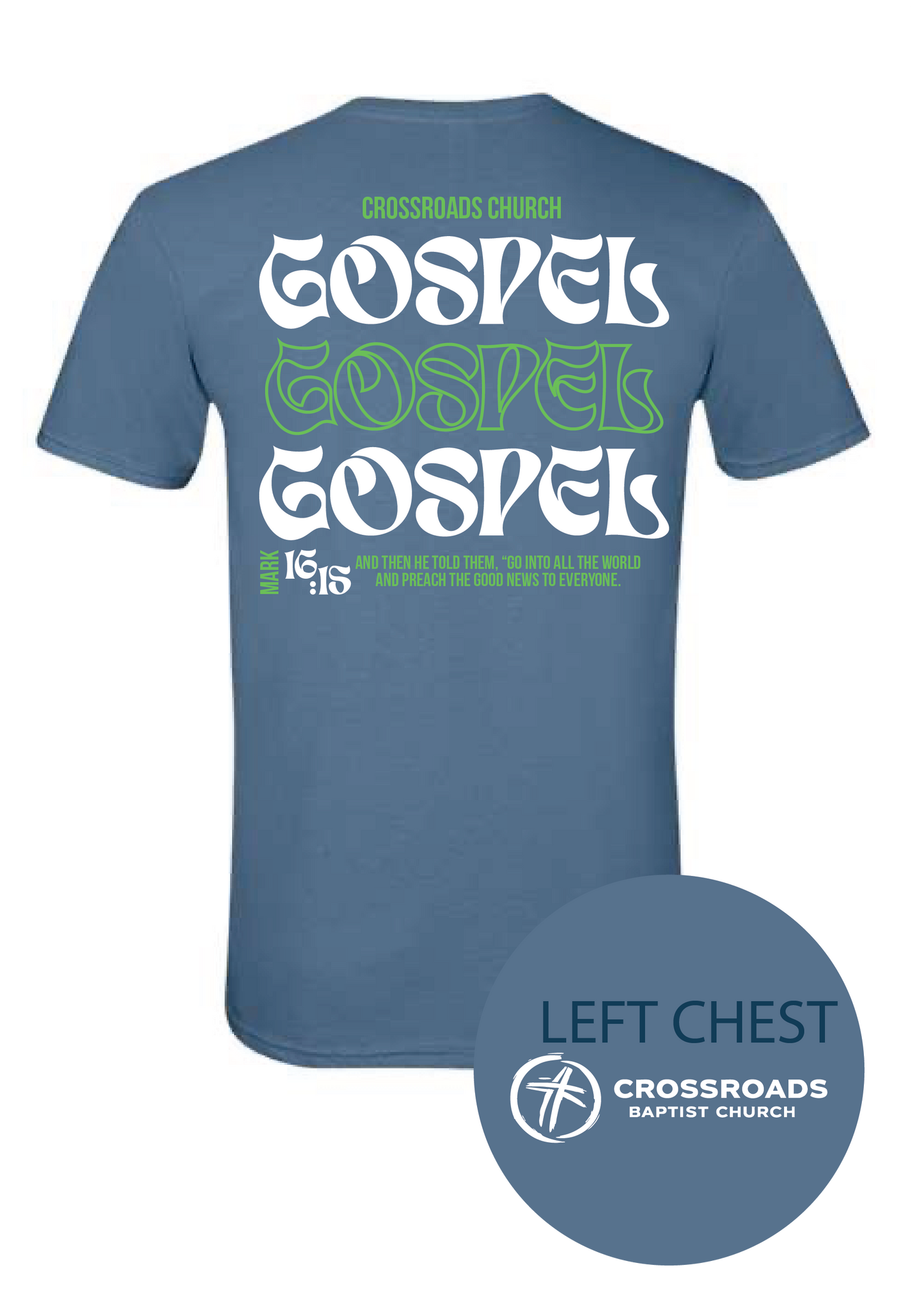 Crossroads Gospel Graphic Tee
