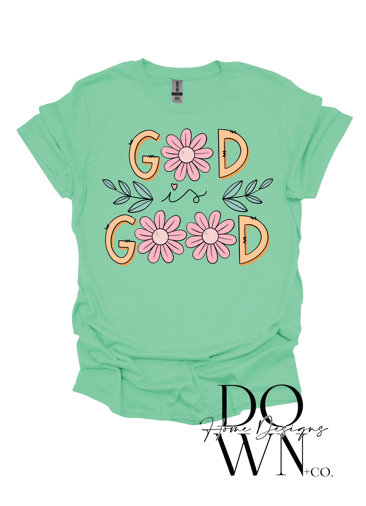 God Is Good Mint Tee