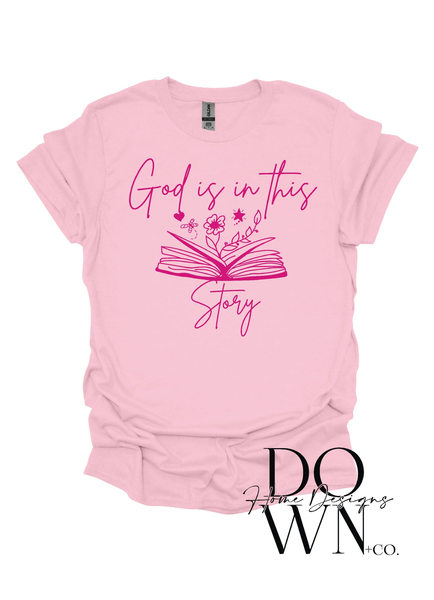 God Is In This Story Tee