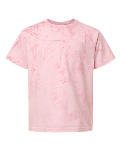 Comfort Color Color Blast He Is Risen Puff Tee
