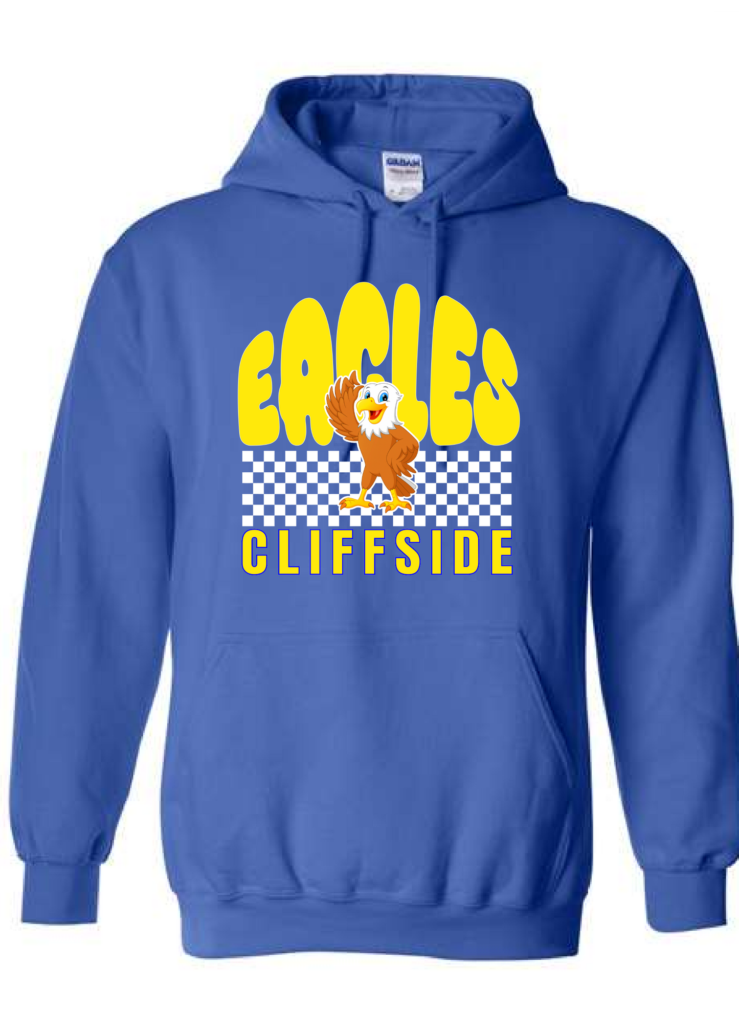 Cliffside Retro Checkered Hoodie