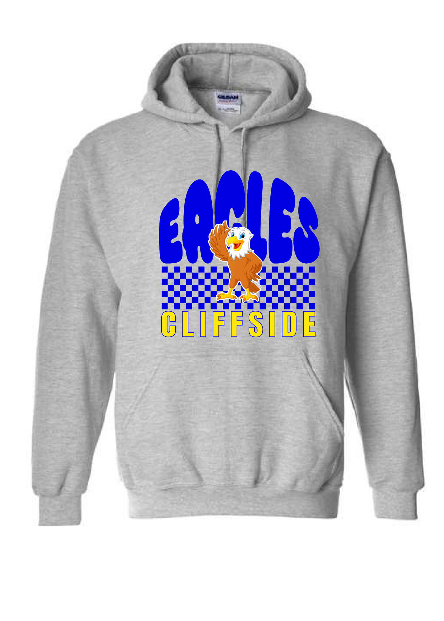 Cliffside Retro Checkered Hoodie