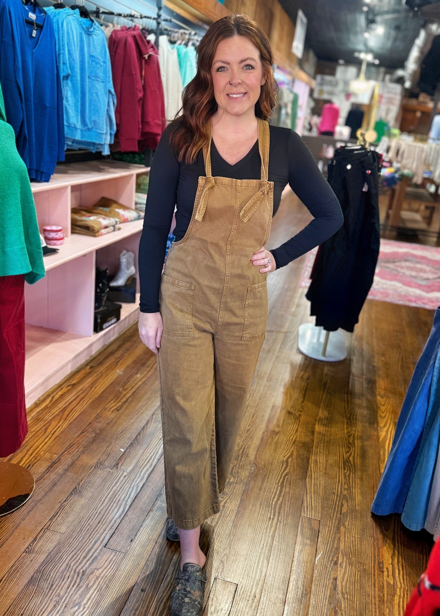 Washed Knot Jumpsuit