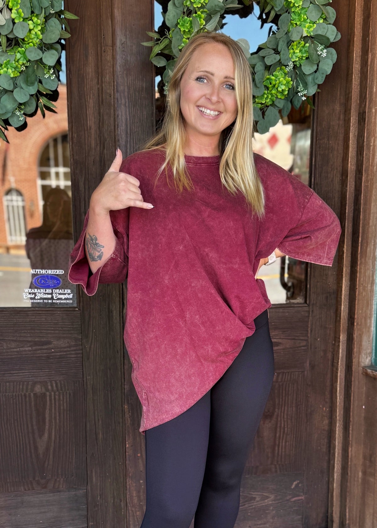 Festival Fade Washed Top