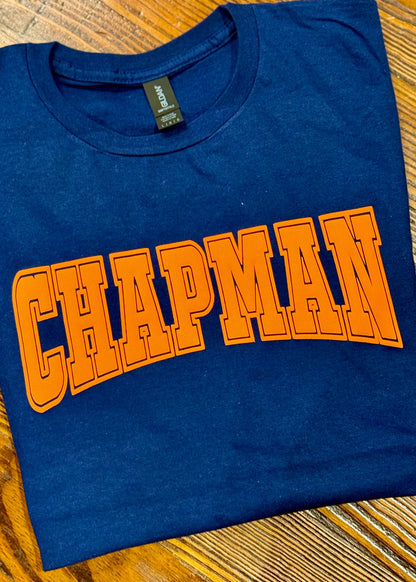 Chapman Varsity Puff Tee