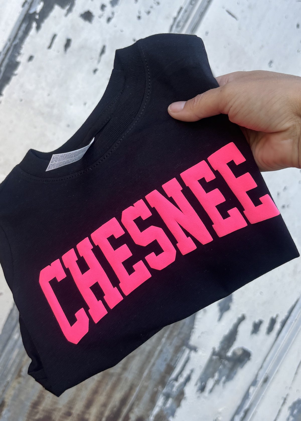 PINK OUT PUFF TEAM TEE