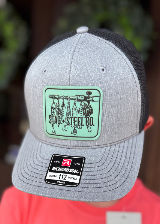 Youth Stag & Steel Fishin' Hat