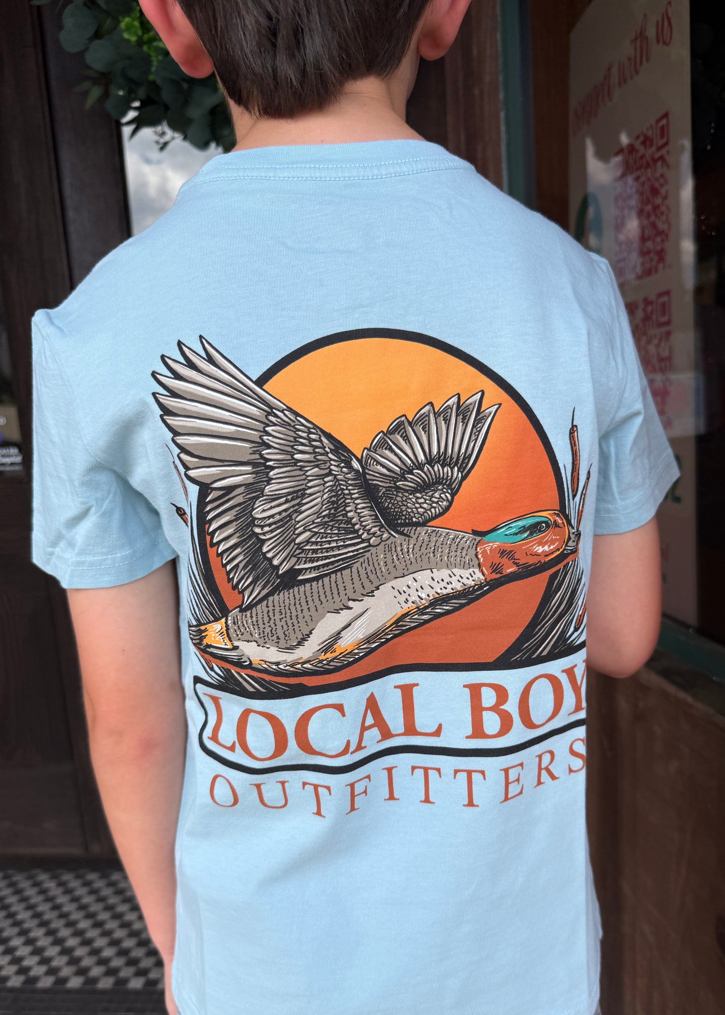 Teal Tails Youth Tee