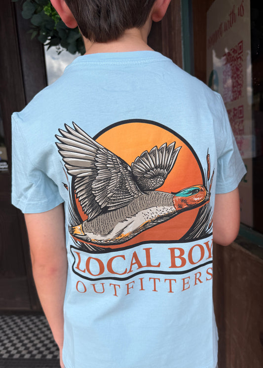 Teal Tails Youth Tee