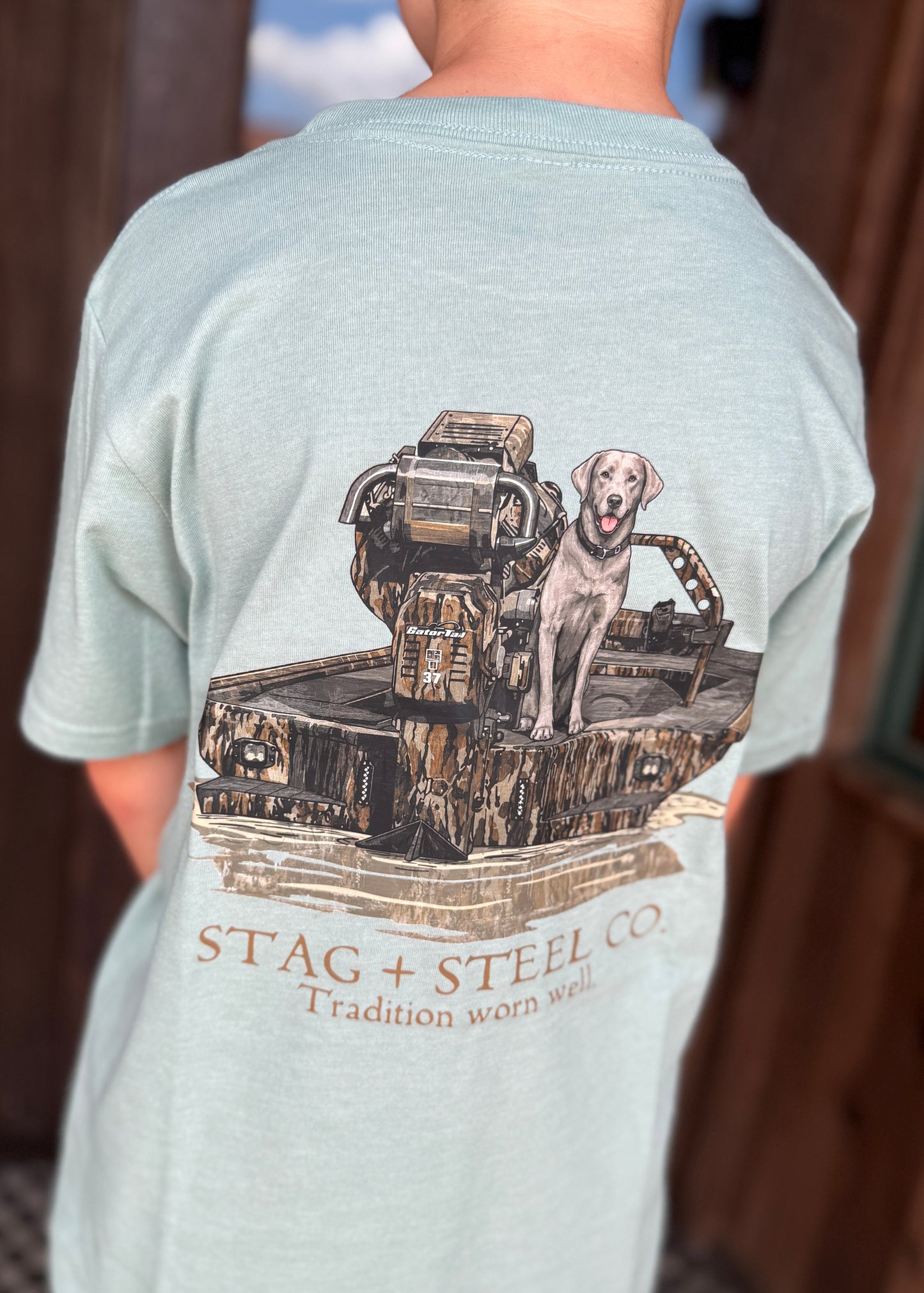 Bottomlands Duck Boat Tee