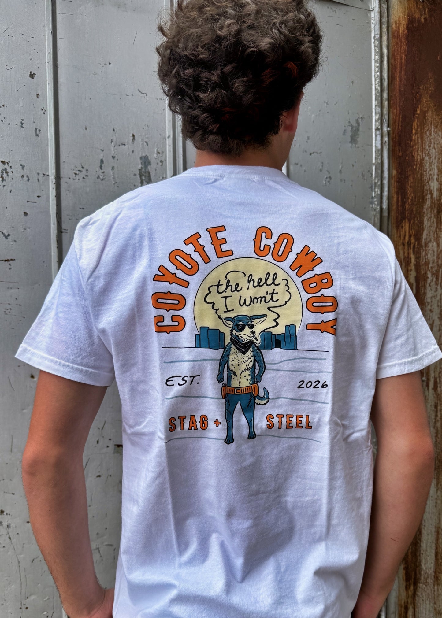 Coyote Cowboy Tee