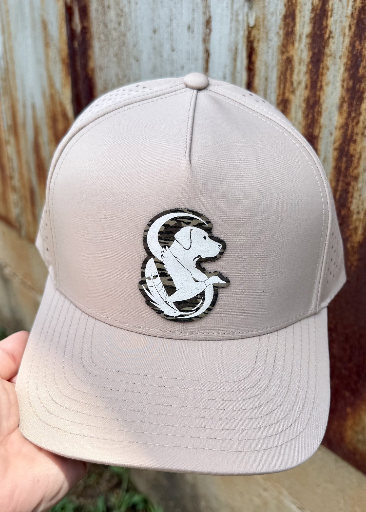 Bird Dog Stag + Steel Logo Hat