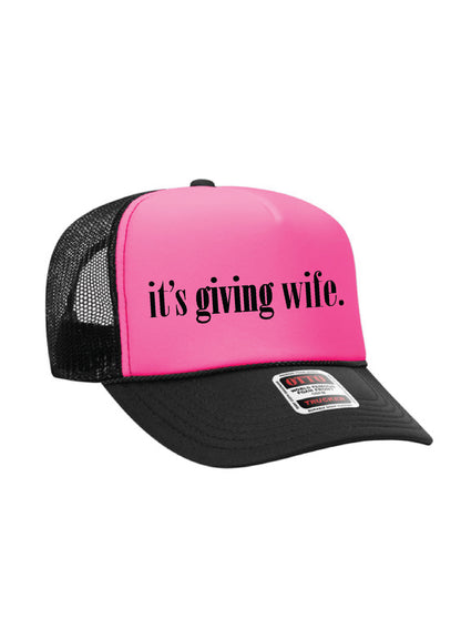 It's Giving Wife Trucker Hat