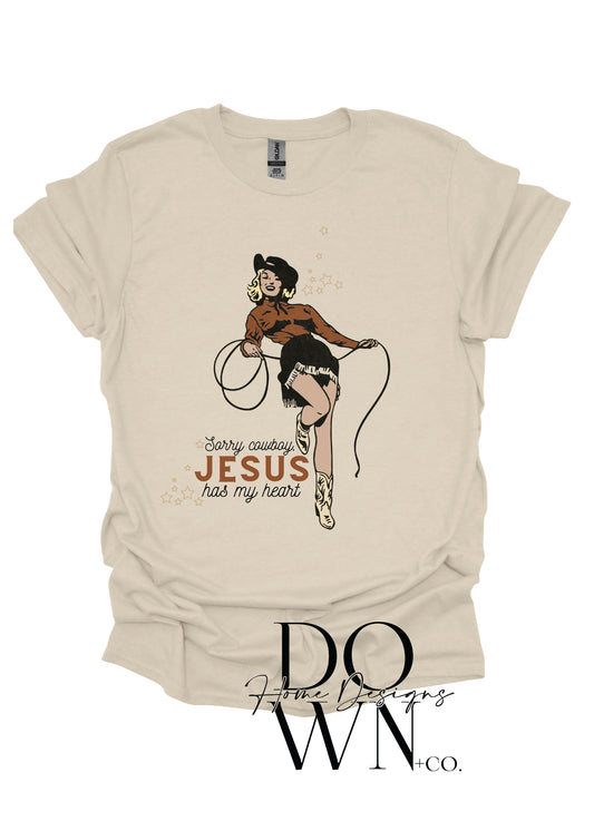 Jesus Has My Heart Tee