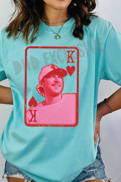 King of Hearts Comfort Color Tee