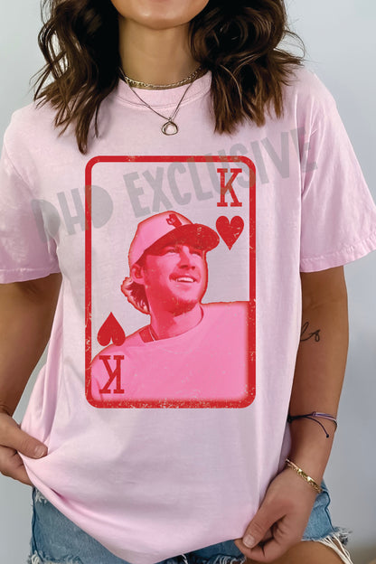 King of Hearts Comfort Color Tee