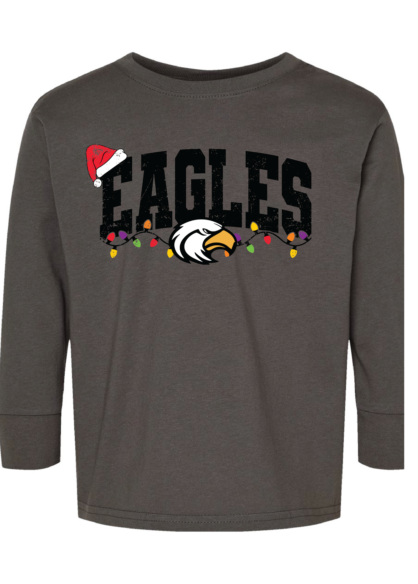 Christmas Varsity Eagles Long Sleeves